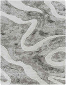 Pannekeet Modern Charcoal Area Rug