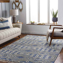 Marlow Global Navy Area Rug