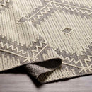 Maryport Global Medium Grey Area Rug