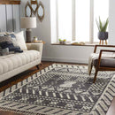 Stroet Global Charcoal Area Rug