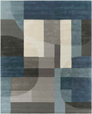 Veldhuis Modern Bright Blue Area Rug