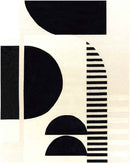 Vinkebrug Modern Black Area Rug