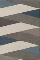 Wadway Modern Taupe Area Rug