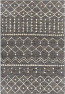 Barlaque Global Charcoal Area Rug