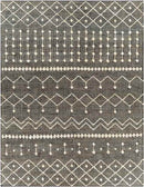 Barlaque Global Charcoal Area Rug