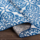 Beemdkant Traditional Ice Blue Area Rug