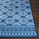 Beugen Traditional Blue Area Rug