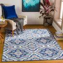 Boeiink Traditional Blue Area Rug
