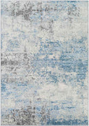 Boveneind Modern Teal Area Rug