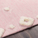Guy Global Pale Pink Area Rug