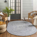 Cuijk Cottage Dark Blue Area Rug