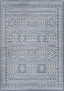 Deelshurk Global Navy Area Rug