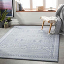 Deelshurk Global Navy Area Rug