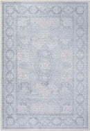 Eersel Traditional Pale Blue Area Rug