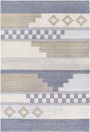 Everland Global Teal Area Rug