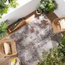 Gorpeind Modern Rust Area Rug