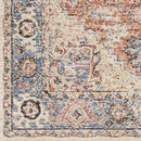 Grazen Traditional Bright Orange Area Rug