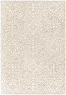 Haghorst Traditional Cream Area Rug
