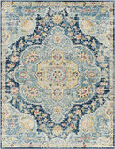 Lola Traditional Navy Area Rug
