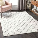 Hazennest Modern Cream Area Rug