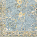 Heidveld Traditional Sky Blue Area Rug