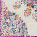 Hooghout Traditional Bright Pink Area Rug