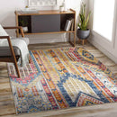 Hool Rustic Bright Pink Area Rug