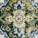 Brongerga Traditional Grass Green Area Rug
