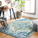 Deinum Traditional Grass Green Area Rug