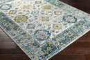 Huij Traditional Dark Green Area Rug