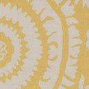 Kaarschot Traditional Yellow/Ivory Area Rug