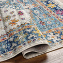 Koks Traditional Teal Area Rug