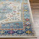 Koks Traditional Teal Area Rug