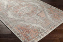 Kuivezand Traditional Orange Clay Area Rug
