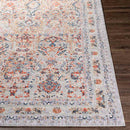 Liempde Traditional Brick Red Area Rug