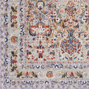 Liempde Traditional Brick Red Area Rug