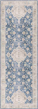 Loeswijk Traditional Blue Area Rug