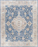 Loeswijk Traditional Blue Area Rug