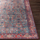 Luissel Traditional Brick Red Area Rug