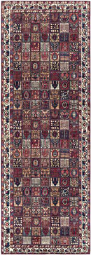 Luitert Traditional Dark Red Area Rug
