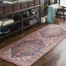 Maaijkant Traditional Burnt Orange Area Rug