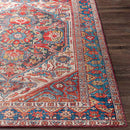 Made Traditional Rust Area Rug