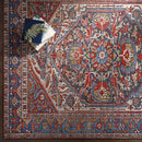 Made Traditional Rust Area Rug