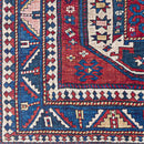 Mariahout Traditional Dark Red Area Rug