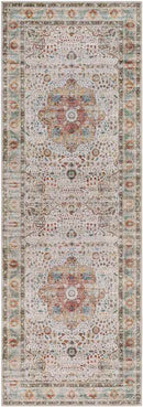 Meemortel Traditional Cream Area Rug