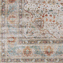 Meemortel Traditional Cream Area Rug