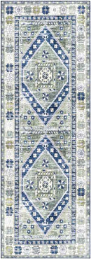 Megen Traditional Grass Green Area Rug