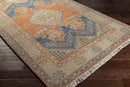 Menzel Traditional Burnt Orange Area Rug