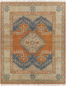 Menzel Traditional Burnt Orange Area Rug