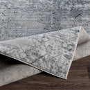 Moleneind Traditional Medium Gray Area Rug